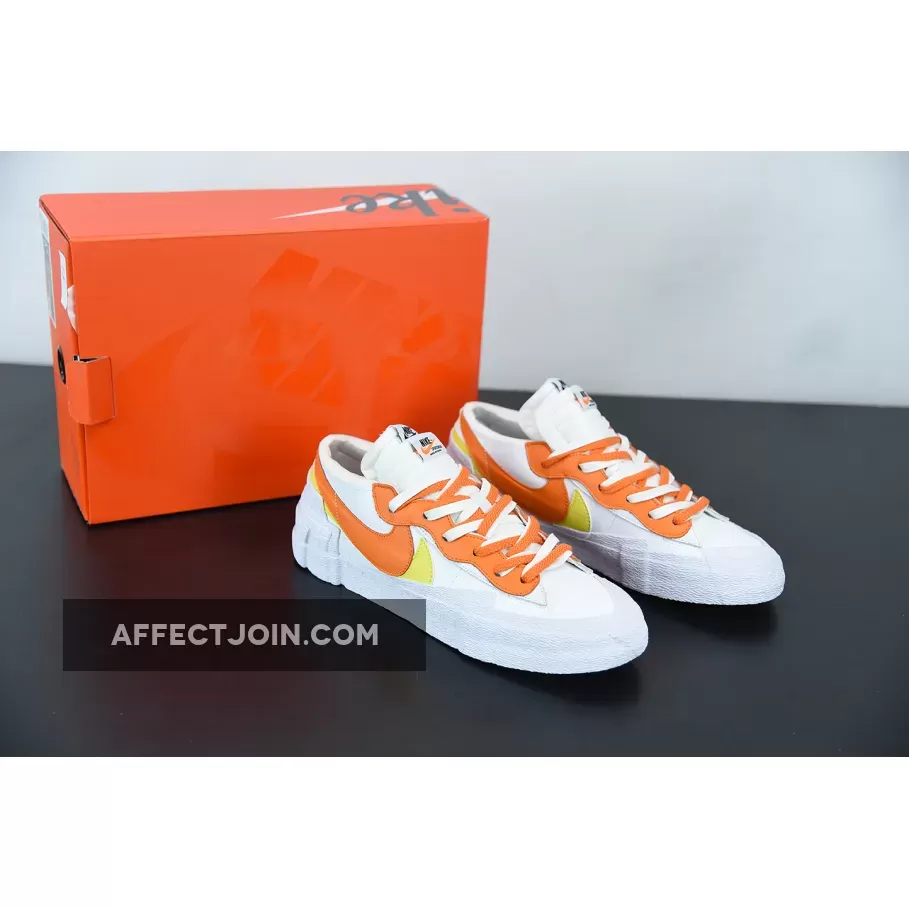 Sacai x Nike Blazer Low 'Magma Orange' DD1877-100 / Nike Blazer Low X Sacai Magma Orange