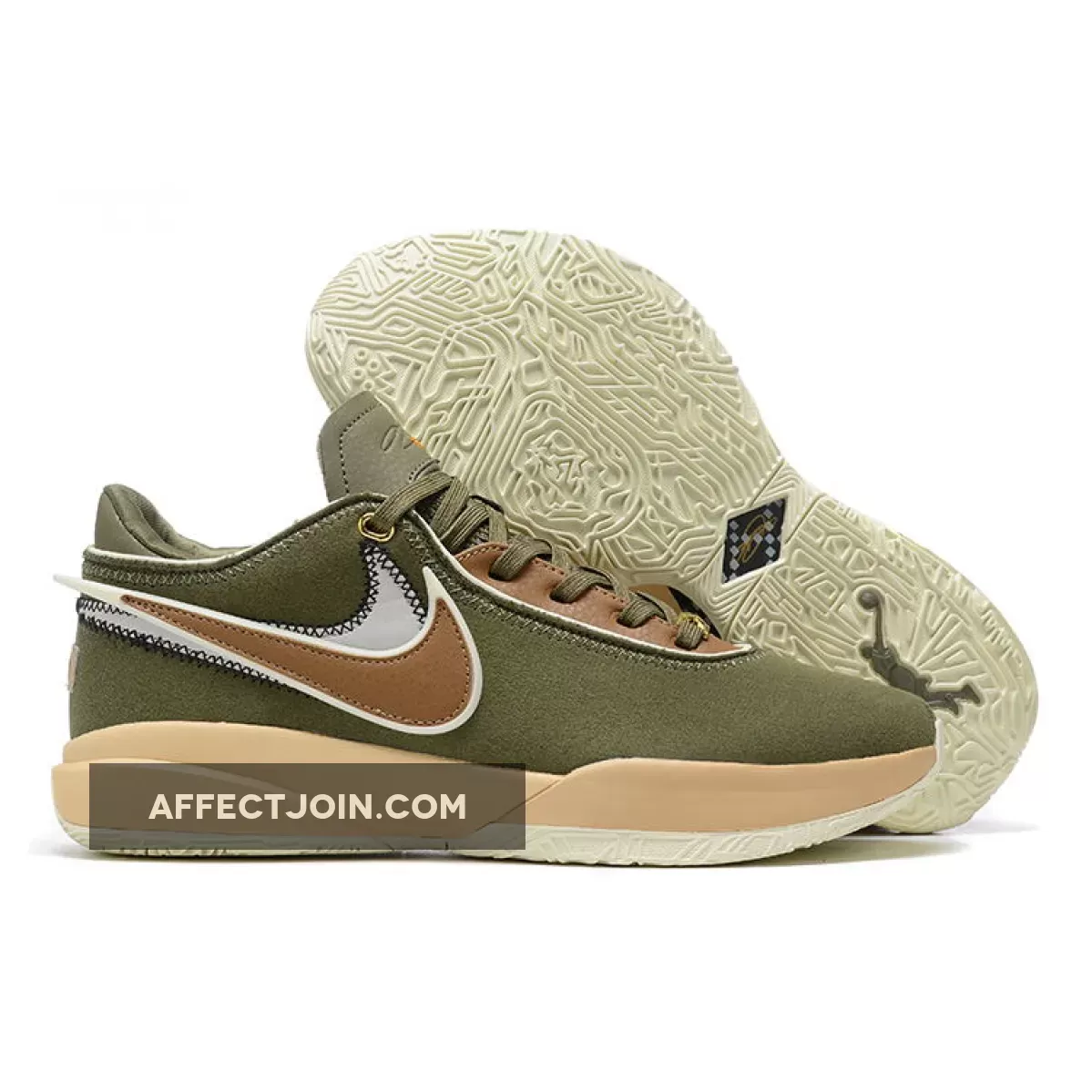 Lebron 20 Olive / Nike LeBron 20 'Olive Suede' Multi-Color DV1193-901