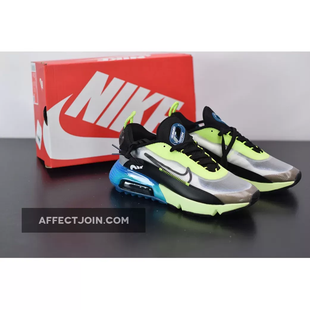 Nike Air Max 2090 White/Black-Volt-Blue Force BV9977-101