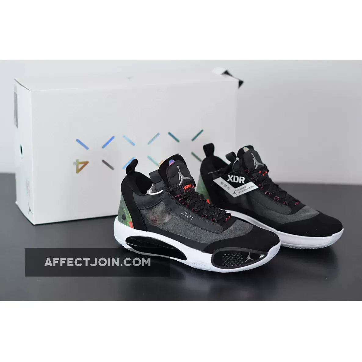 Air Jordan 34 Low Heritage Black Red CU3475-001 #jordan 34 red