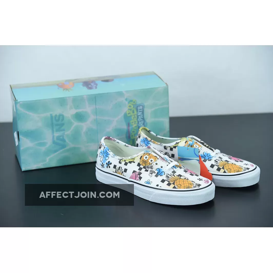 SpongeBob x Vans Authentic Airbrush spongebob aye aye captain