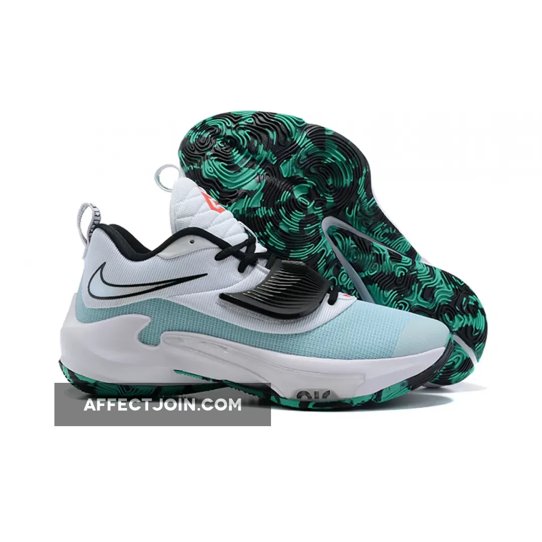 Nike Zoom Freak 3 White Teal Black DA0695-101