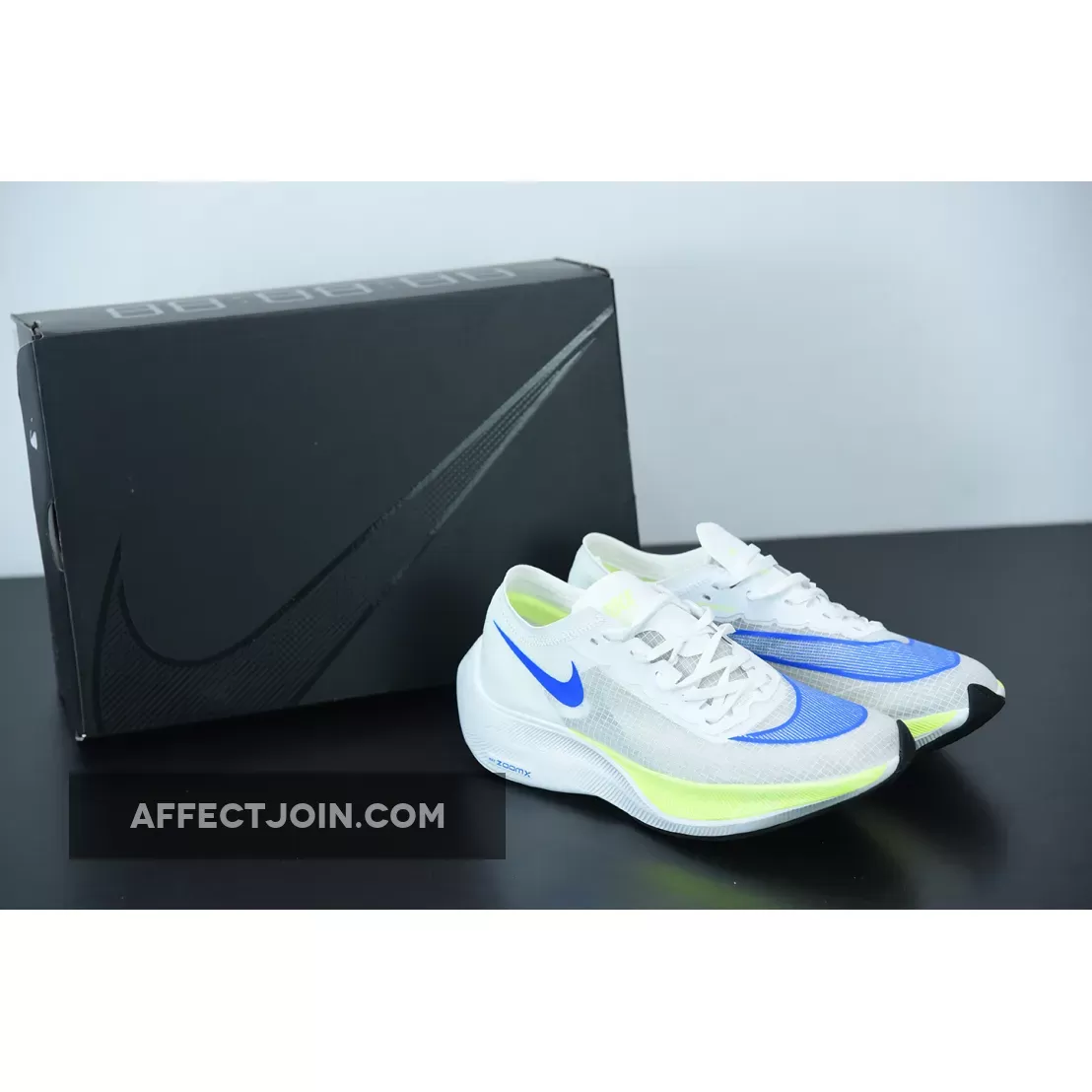 Nike ZoomX VaporFly NEXT% White Cyber AO4568-103 Online Sale