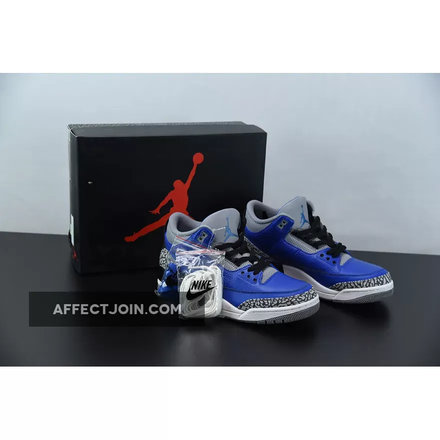 Retro 3 Blue Cement / Air Jordan 3 Retro 'Varsity Royal' CT8532-400