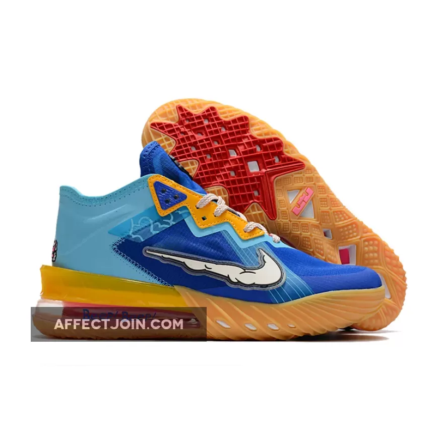 Space Jam X Nike LeBron 18 Low 'Wile E. Vs Roadrunner' CV7562-401 Online Sale