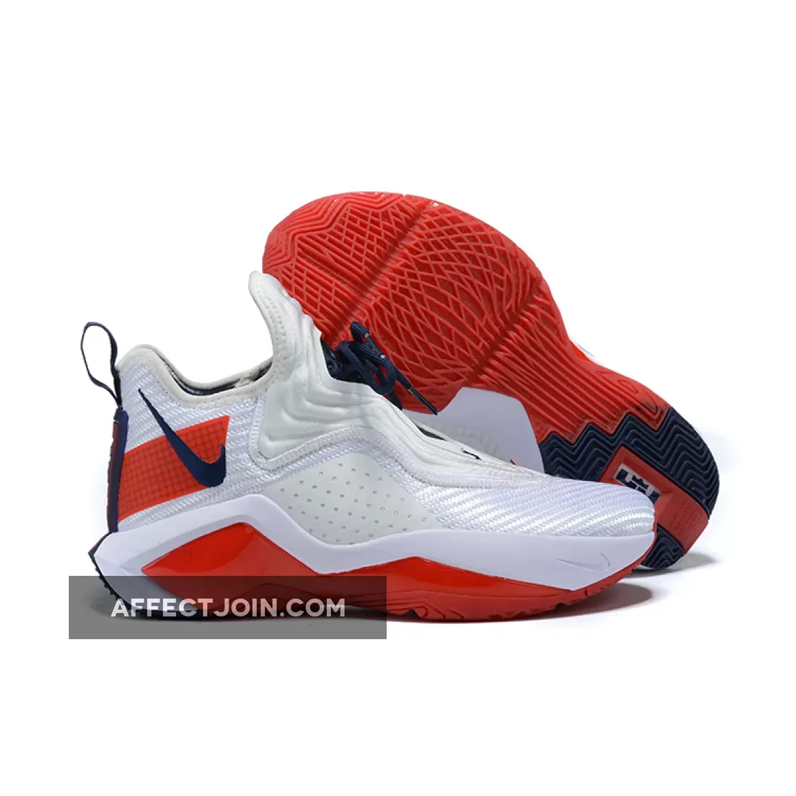 Nike LeBron Soldier 14 White/University Red-Navy-Team Red CK6047-100