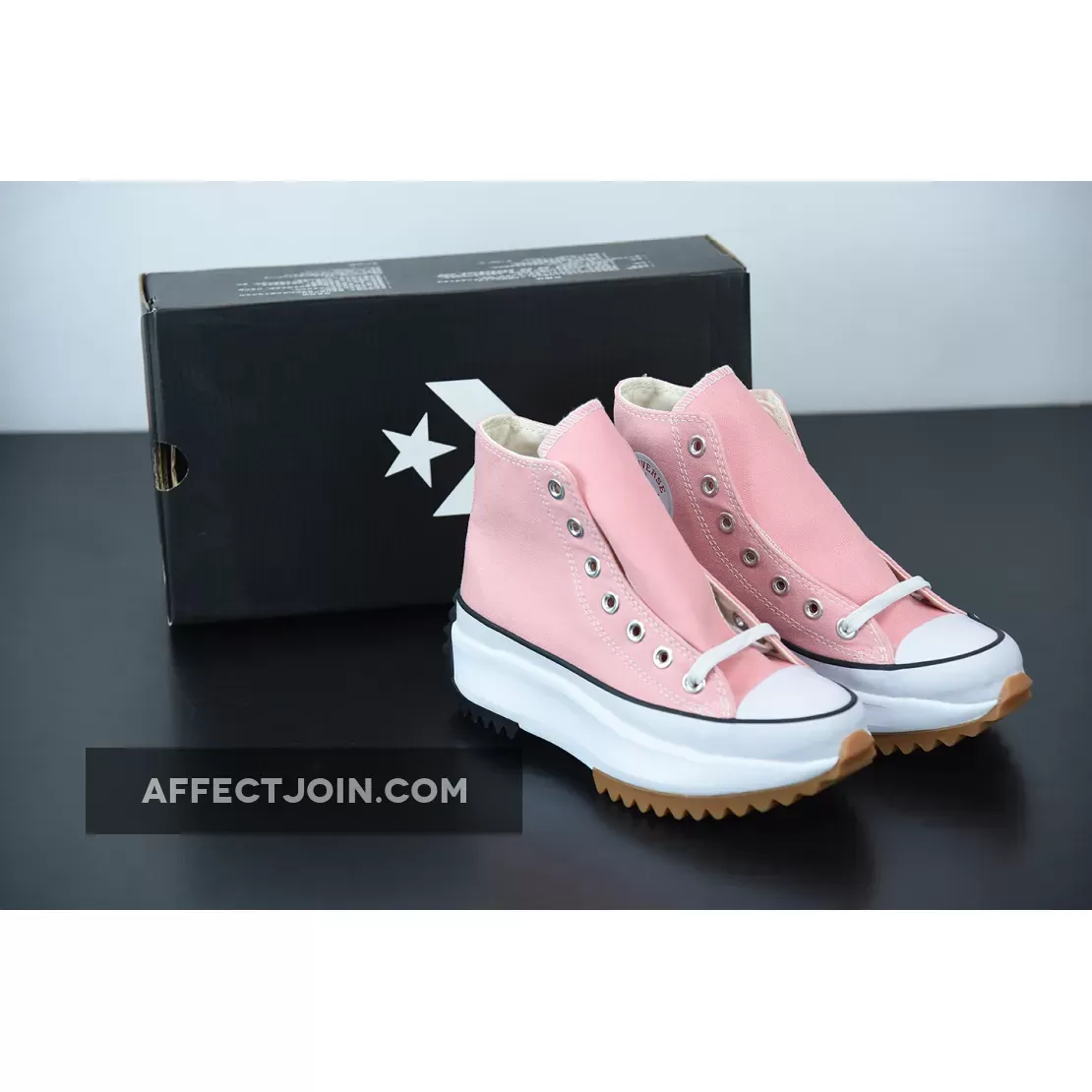 Converse Run Star Hike Pink Quartz White, Run Hike Converse Pink 1675867161