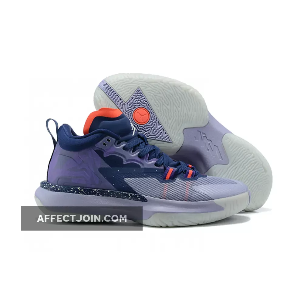 Jordan Zion 1 'ZNA' Blue Void/Fierce Purple-Indigo Haze-Bright Crimson - Zion 1 Blue DA3130-400