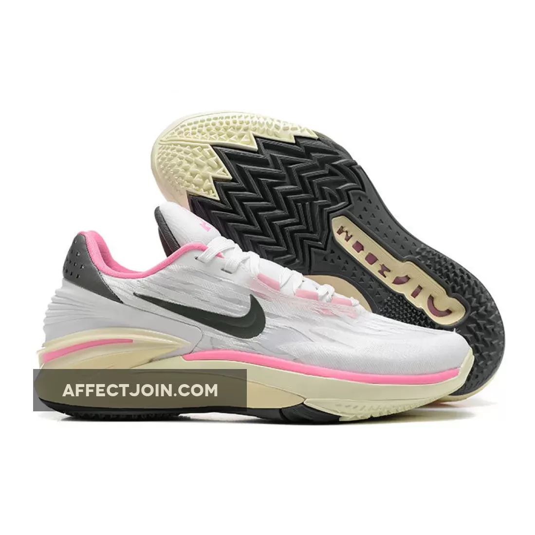 Gt Cut Kay Yow, Nike Zoom GT Cut 2 White/Grey/Pink FD9905-101