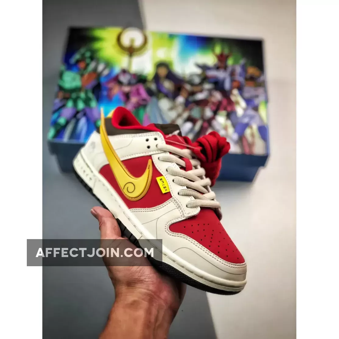 Saint Seiya X Nike Dunk Low Sail Red Gold To Buy