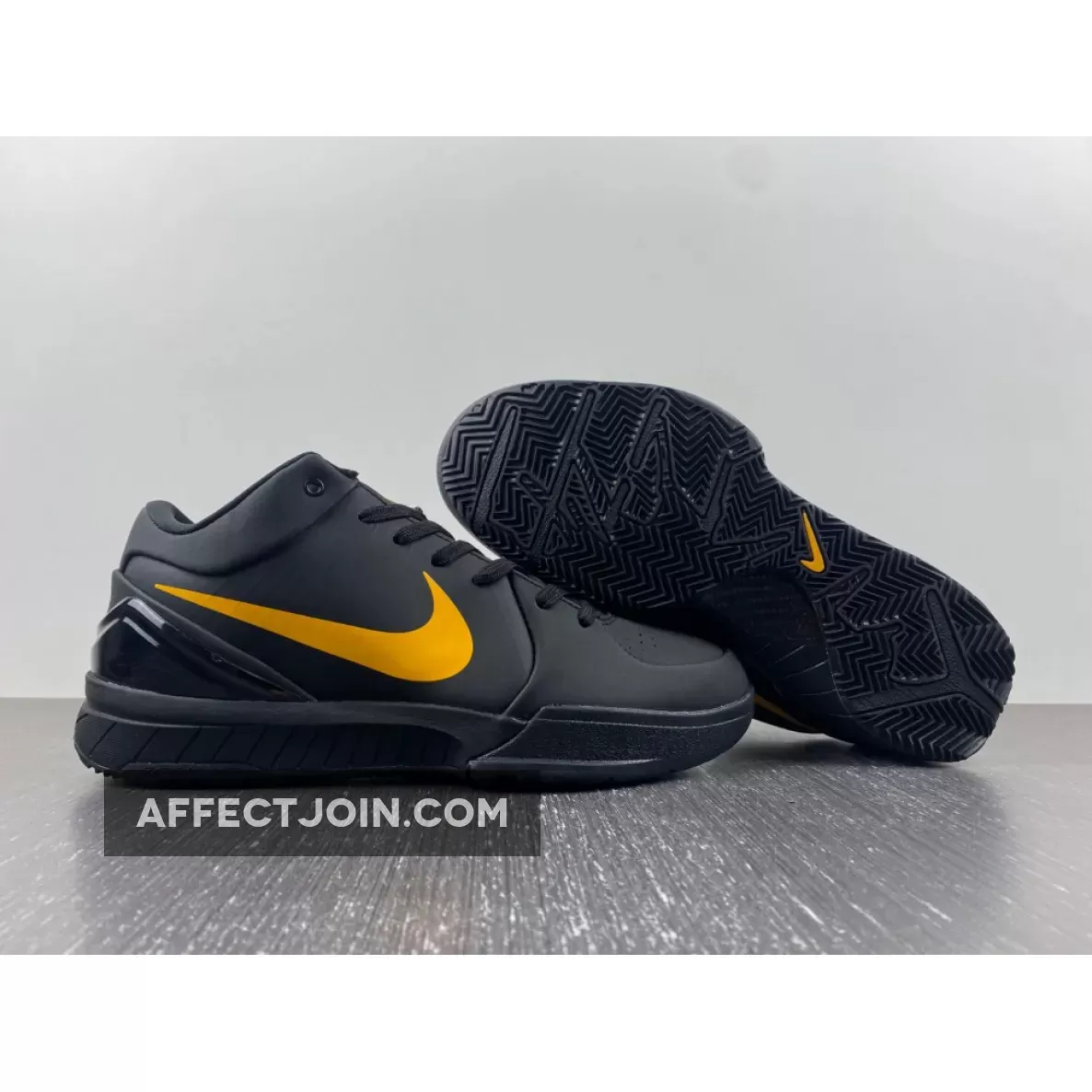 Nike Kobe 4 Protro Black University Gold FQ3544-001 New Releases