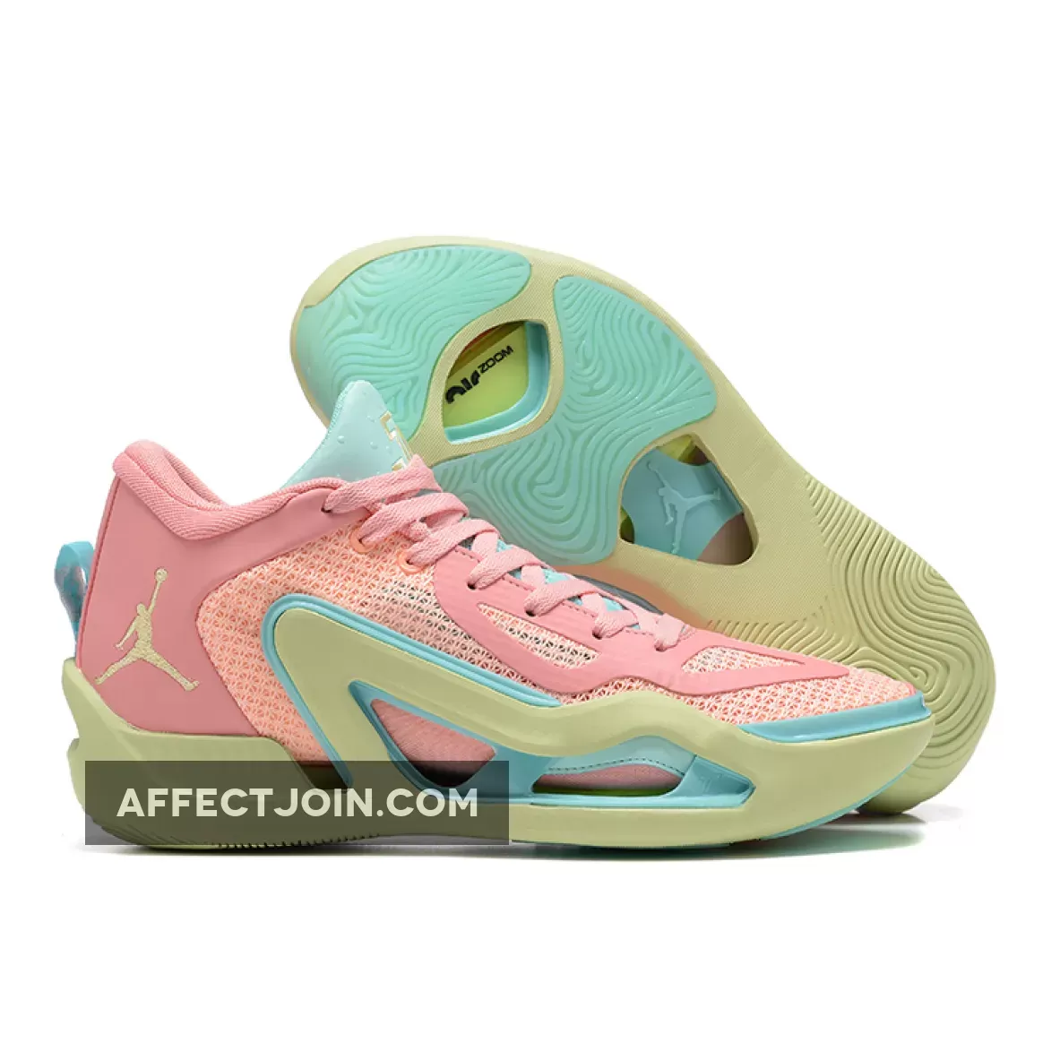 Jordan Tatum 1 "Pink Lemonade" Pink Tint/Barely Volt | JT ONES SHOES DX5571-600