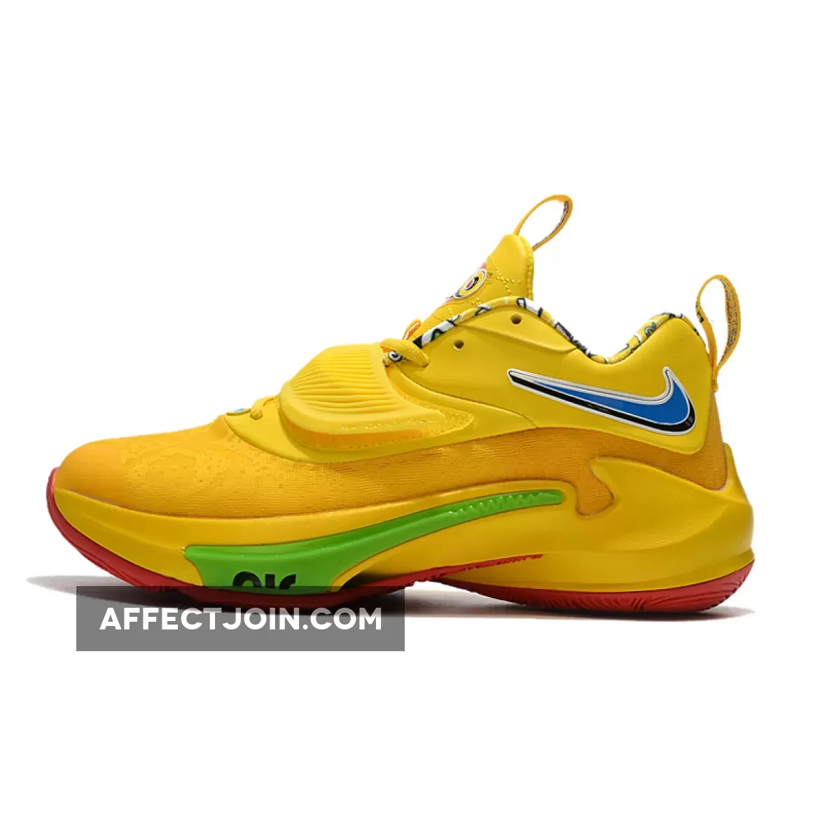 UNO X Nike Zoom Freak 3 Yellow/Blue-Green DC9364-700