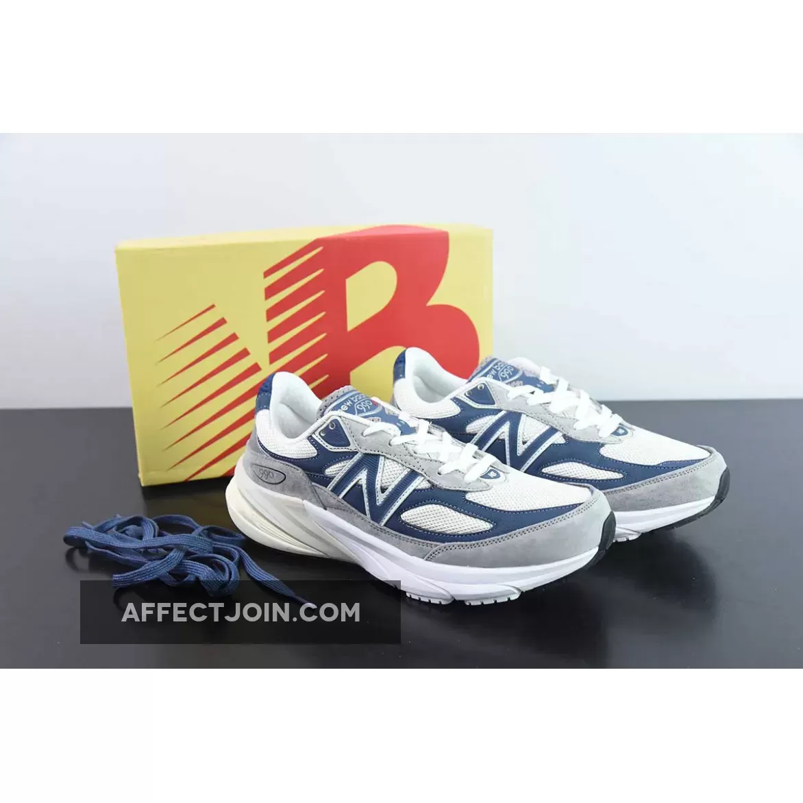 New Releases New Balance 990v6 Grey Navy White M990TC6