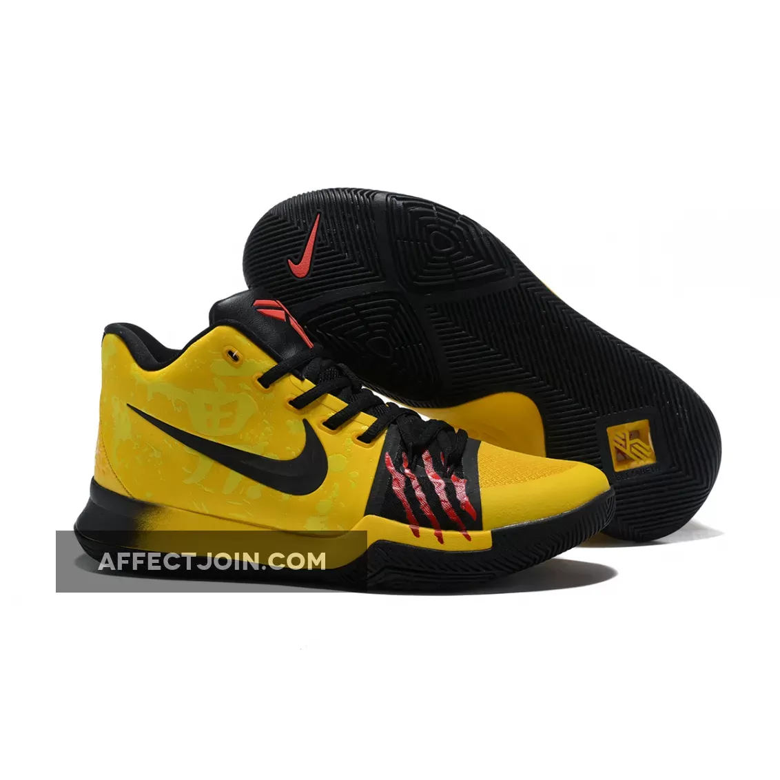 Nike Kyrie 3 Mamba Mentality Bruce Lee Yellow/Black