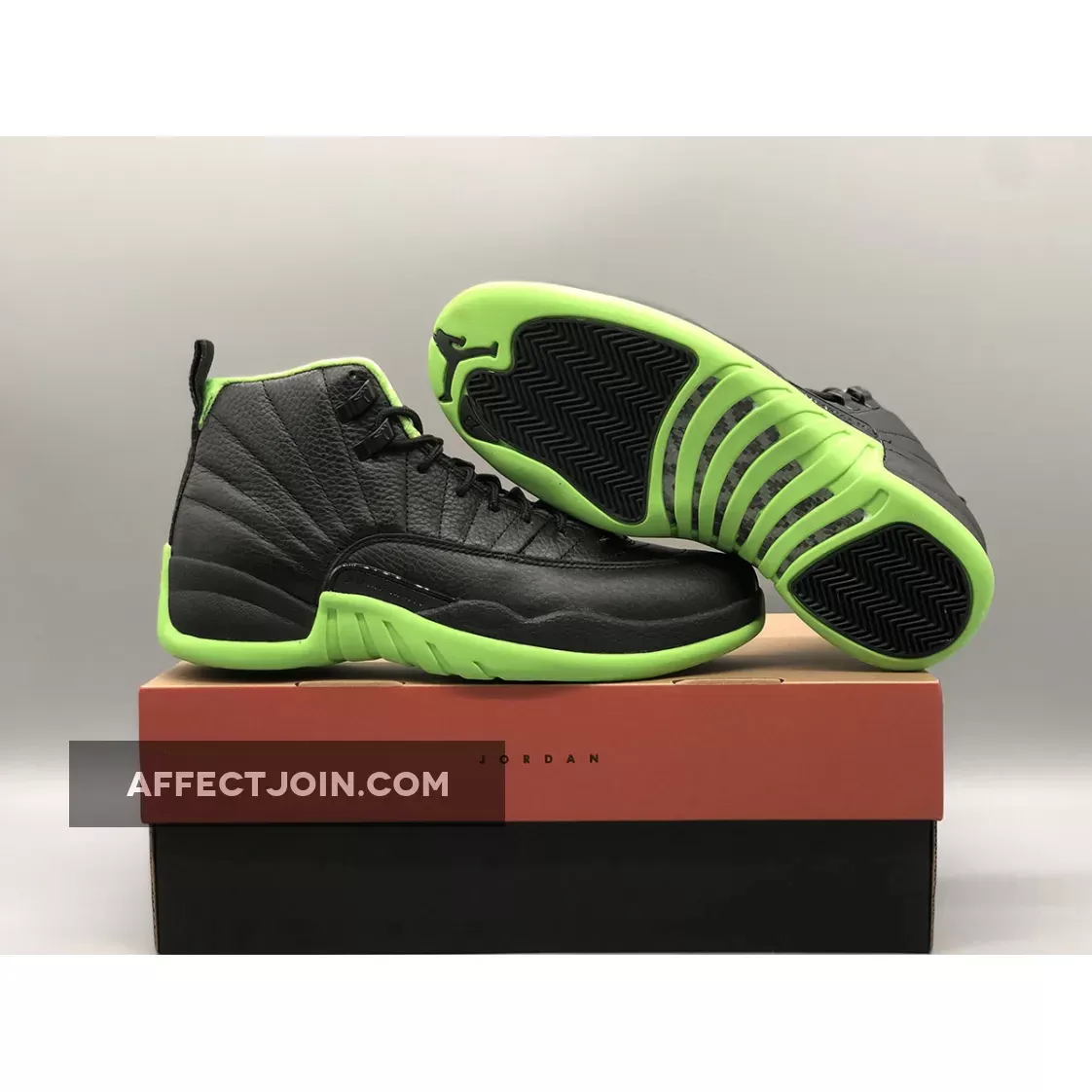 Air Jordan 12 Black/Neon Green 1677224352 Restock