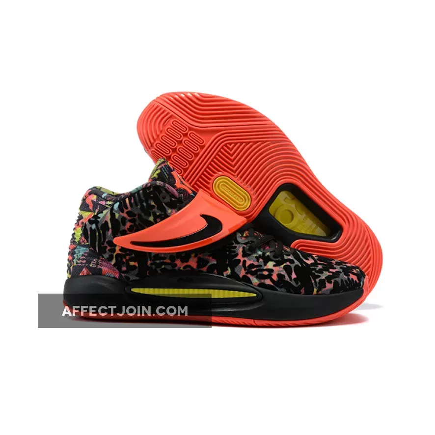 Nike KD 14 'Ky-D Dream' Black Red Yellow / kd 14 dream