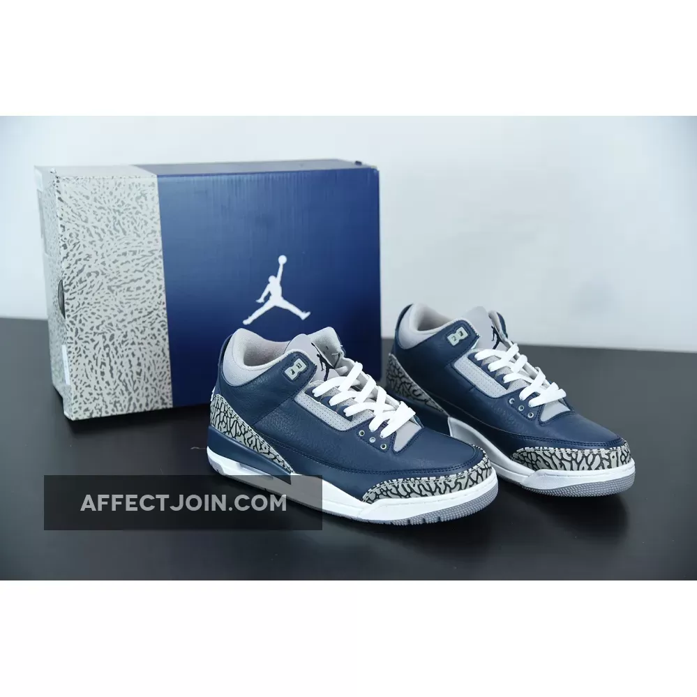 3 Midnight - Air Jordan 3 Georgetown Midnight CT8532-401