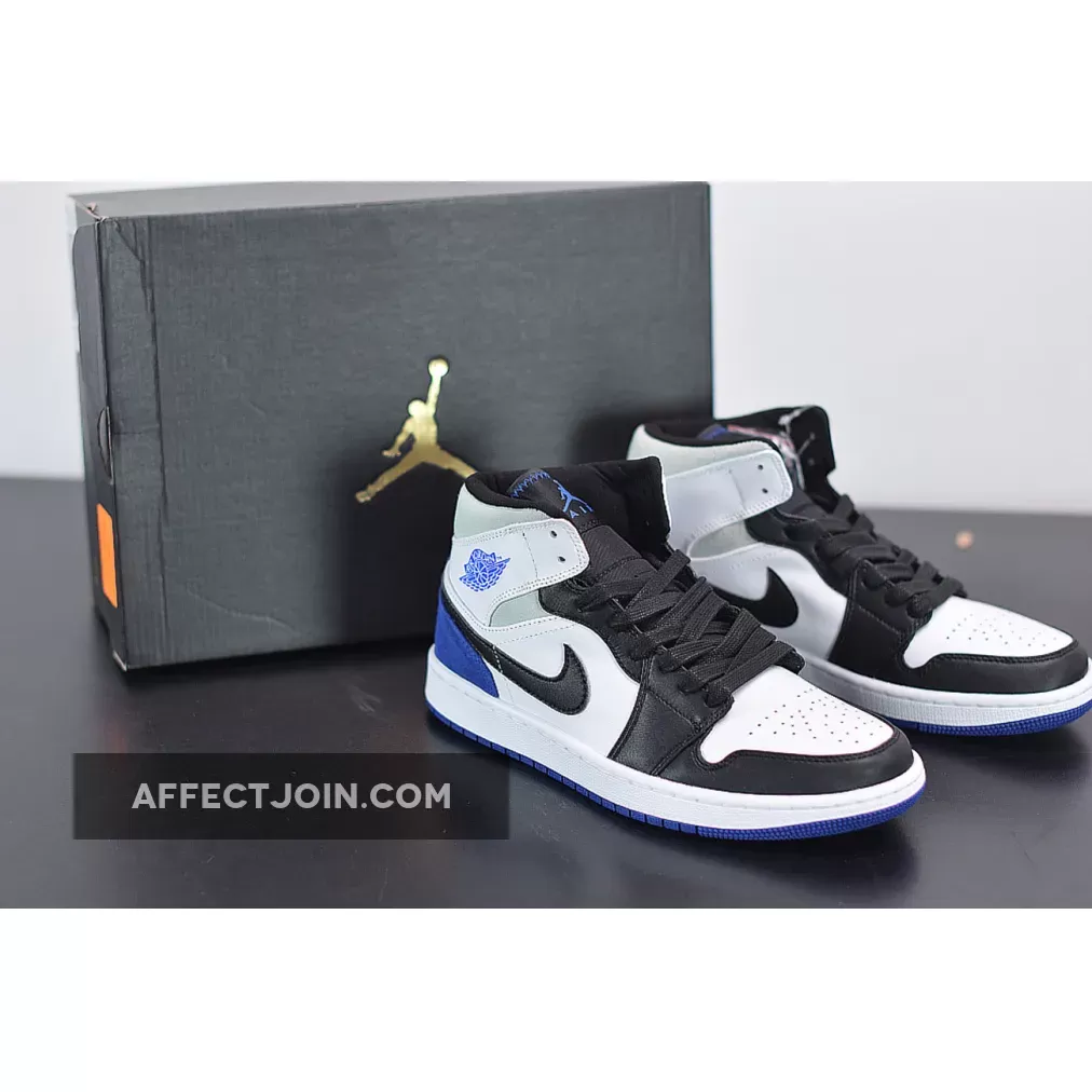 Air Jordan 1 Mid SE Game Royal, Royal Black 852542-102