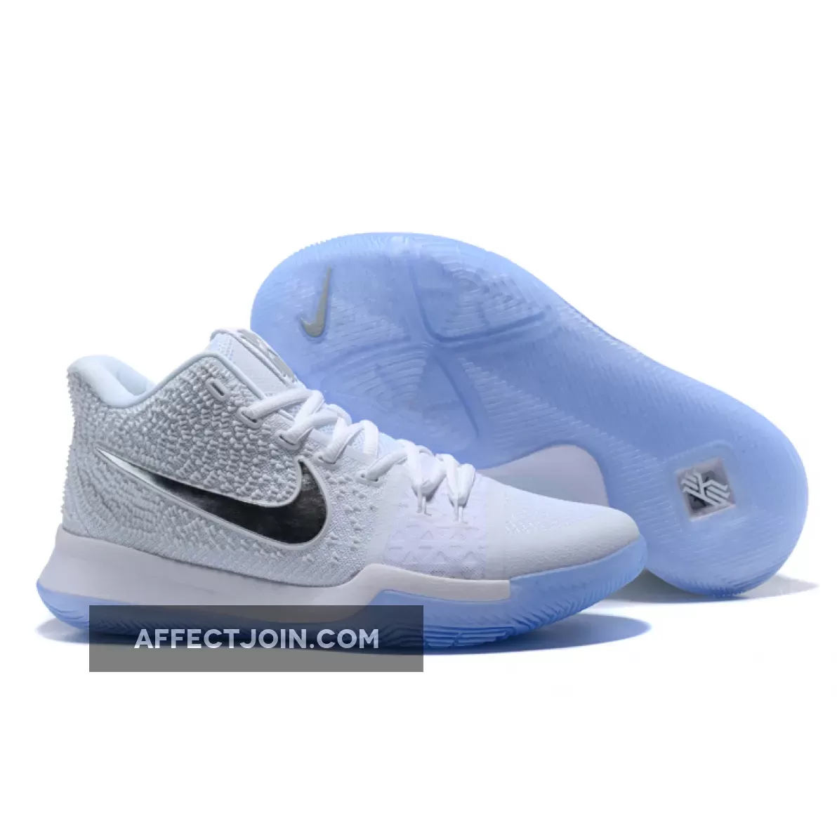 Nike Kyrie 3 'White Chrome' #kyrie 3 white chrome