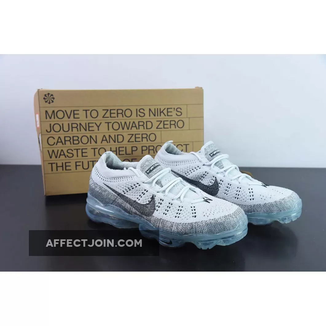 Nike Vapormax 2023 Flyknit Oreo Grey Black DV1678-004