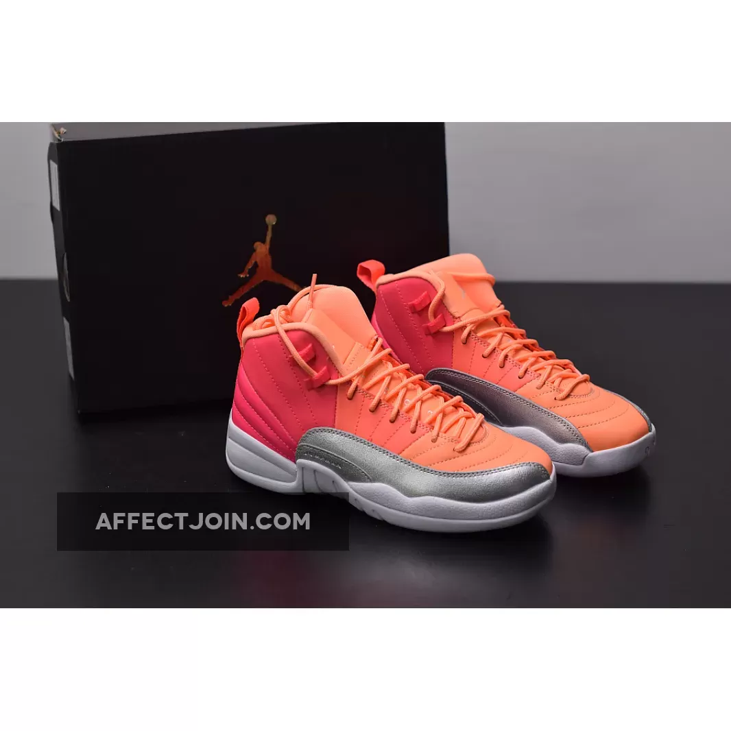 Air Jordan 12 GS 'Hot Punch' | jordan 12 sunrise 510815-601