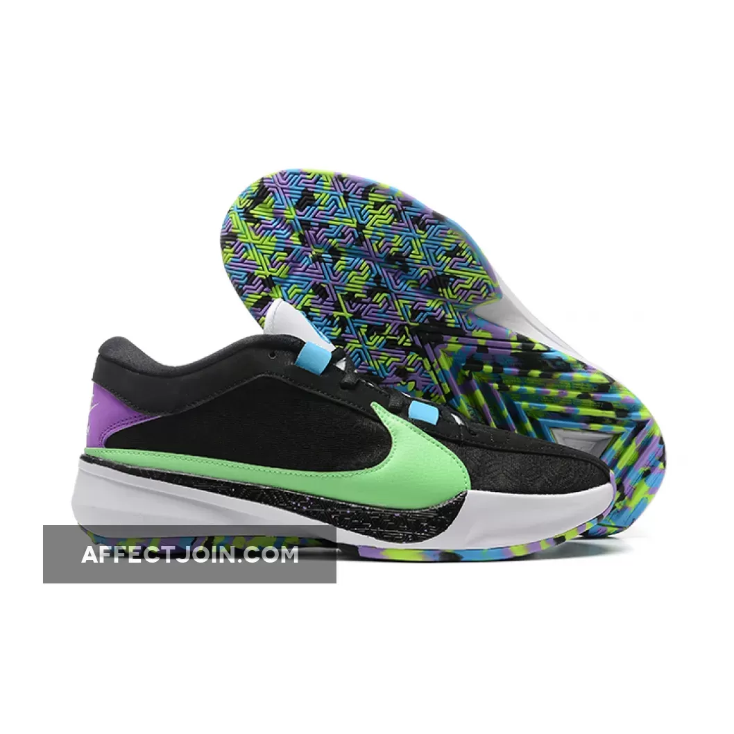 Nike Zoom Freak 5 "Black/Purple/Green" | PURPLE FREAK 4