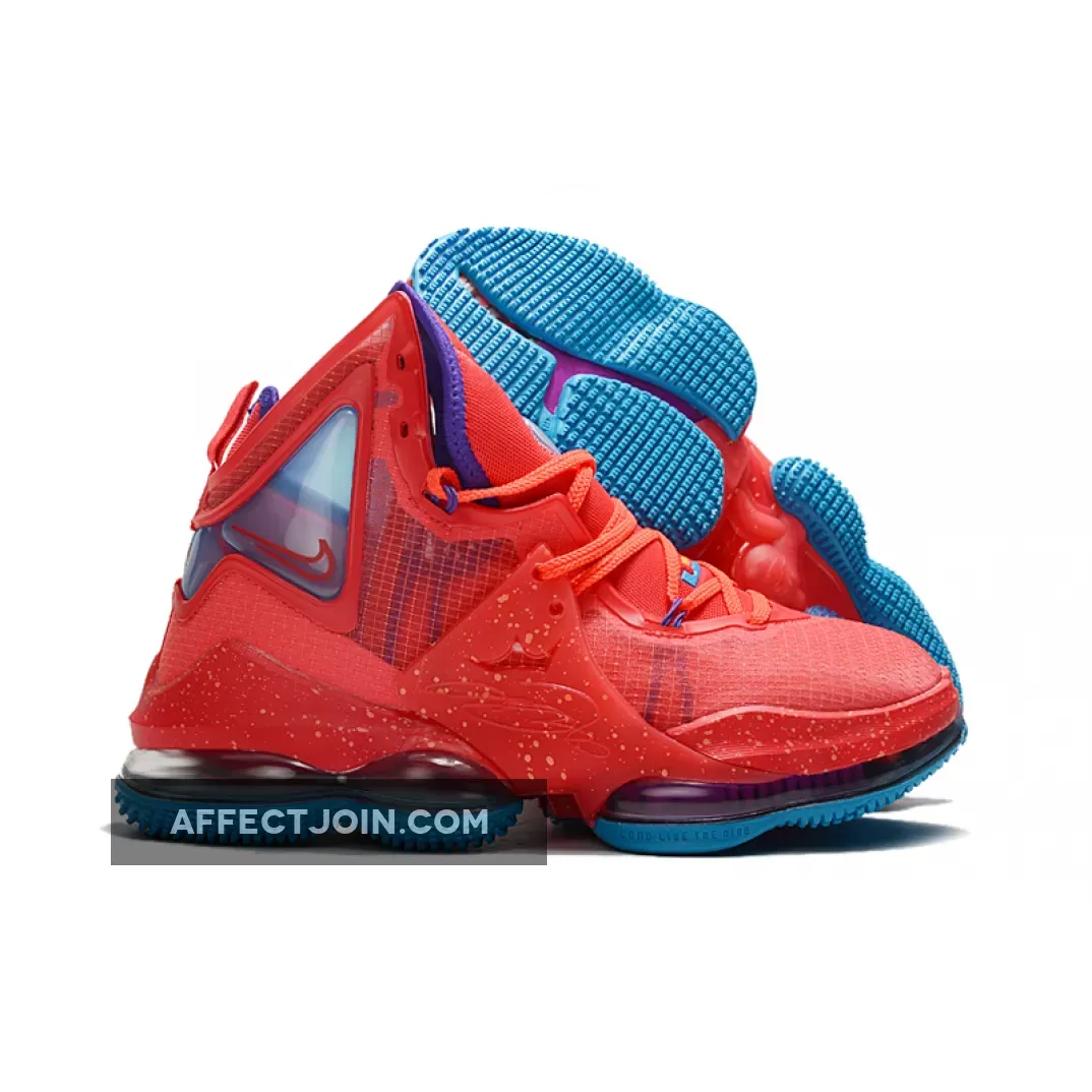 Nike LeBron 19 'King's Crown' Siren Red/Laser Blue / doernbecher lebron