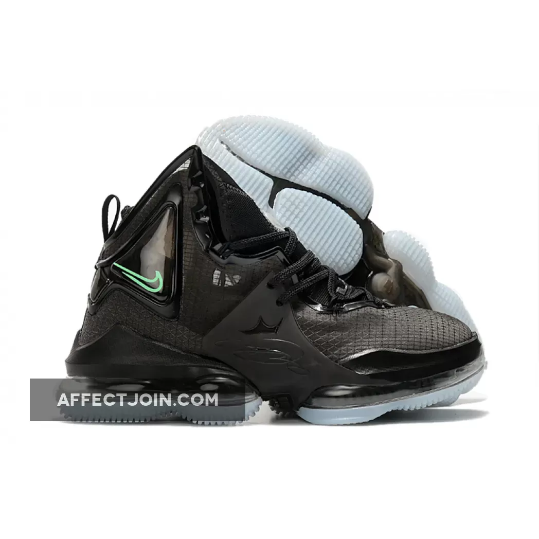 Nike LeBron 19 Black Aqua DC9340-003