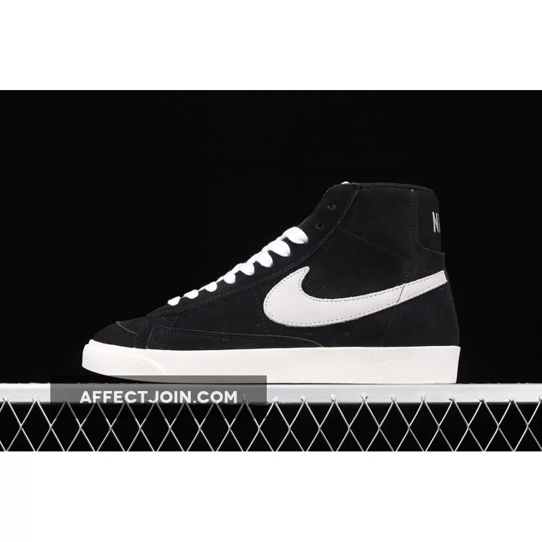 Nike Blazer Mid ’77 Black/Pure Platinum-Sail-White