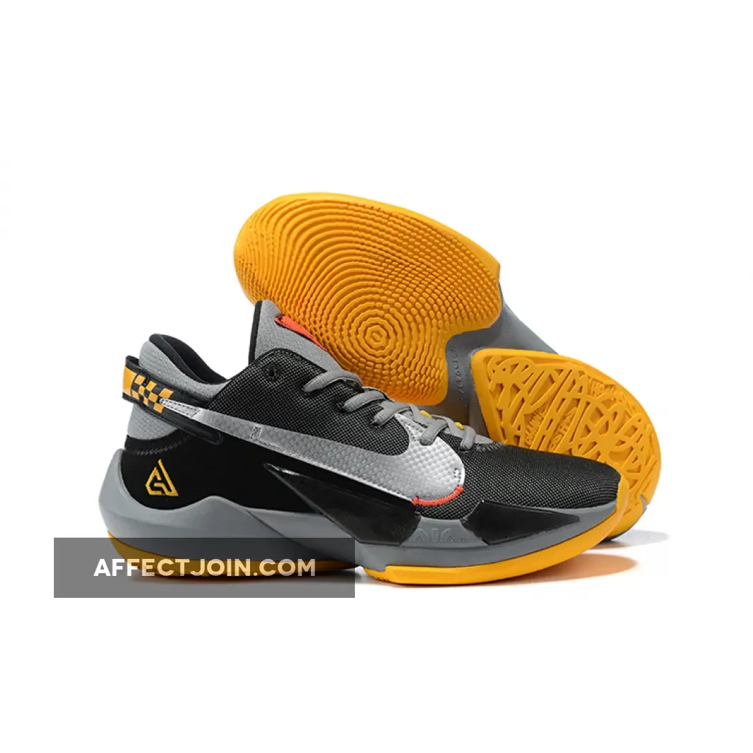 Zoom Freak 2 Taxi Nike Zoom Freak 2 'Taxi' Black/Metallic Silver CK5825-006