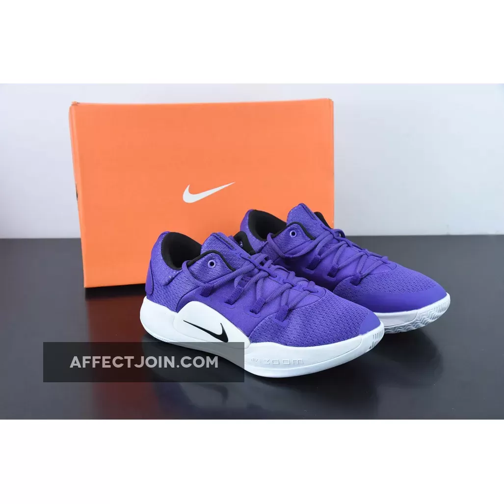 Restock Nike Hyperdunk X Low TB Court Purple/Black/White AR0463-500