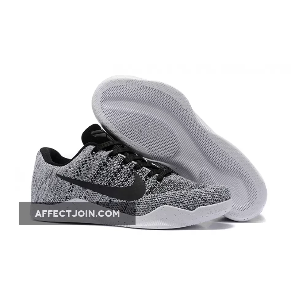 Nike Kobe 11 Elite Low Oreo 822675-100 kobe 11 oreo