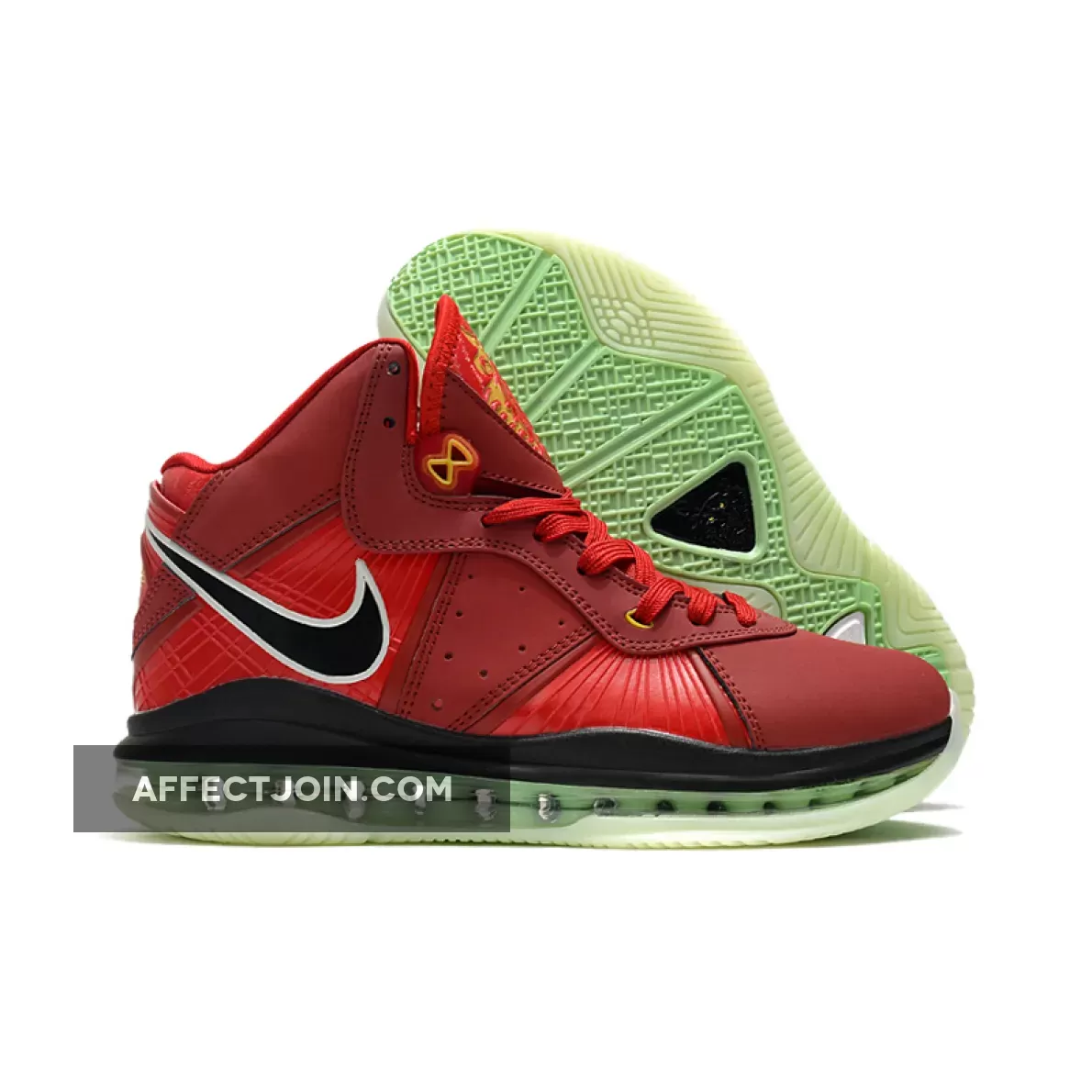 Lebron 8 Gym Red / Nike LeBron 8 'Beijing' Gym Red/Cucumber Calm-Black CT5330-600