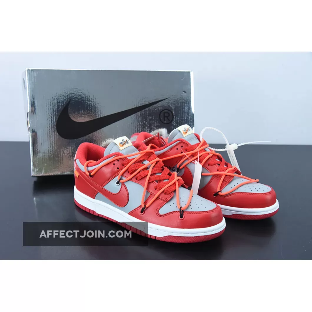 University Red Low Dunks Dunk Low 'Off-white – University Red' CT0856-600