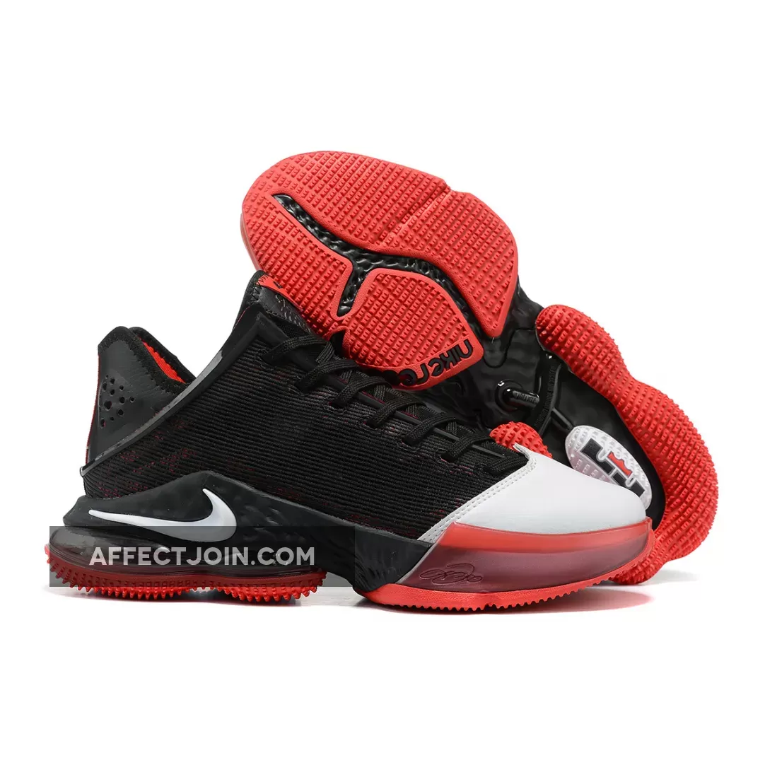 Nike LeBron 19 Low 'Bred' DH1270-001, lebron 19 low bred