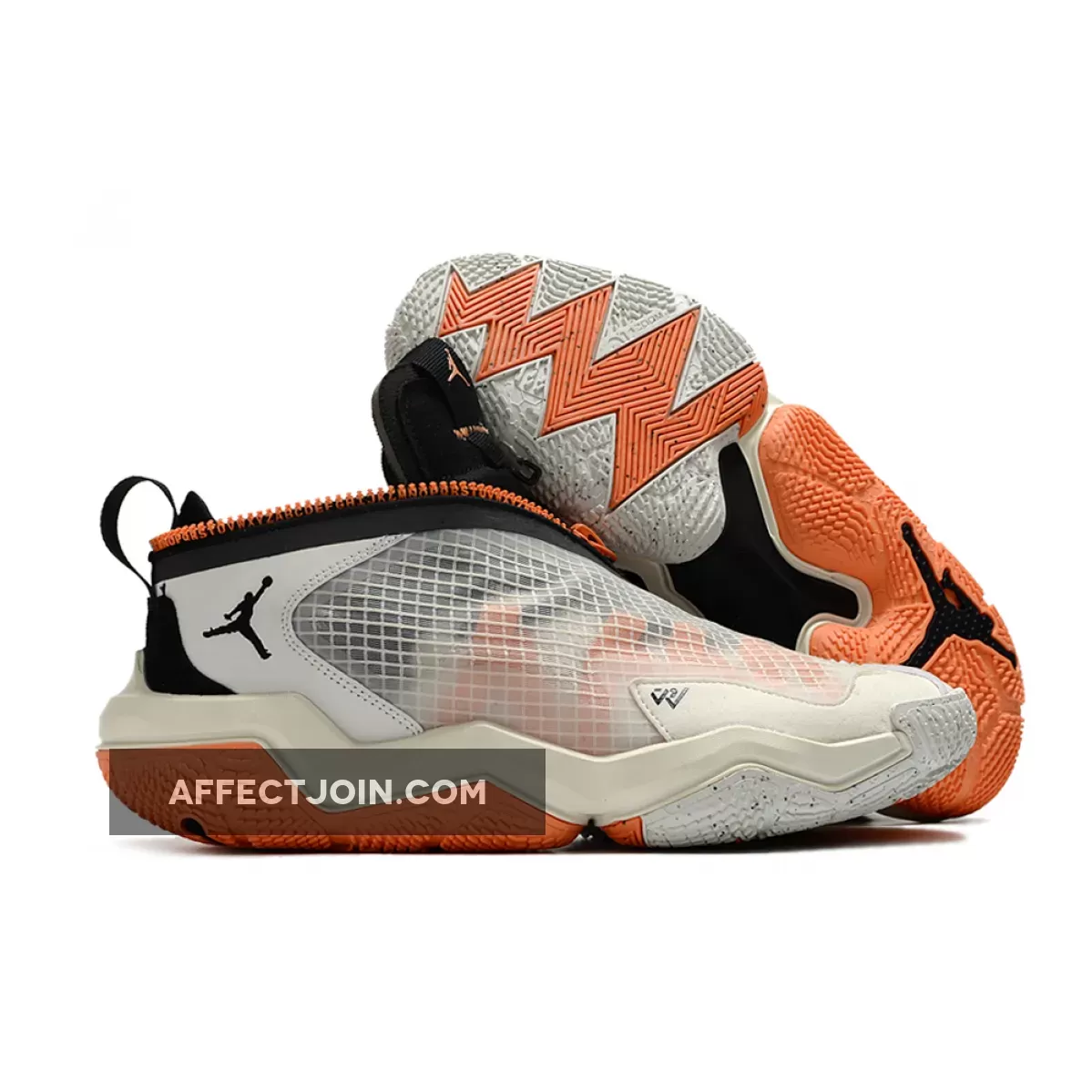 Jordan Why Not .6 Phantom/Black-Rattan-Pale Ivory-Orange Trance