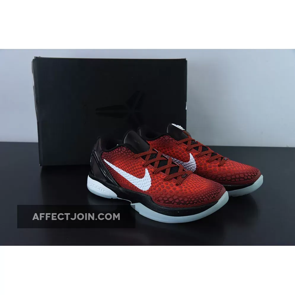 Kobe 6 Red - Nike Kobe 6 Protro 'All-Star' Challenge Red/Black-White DH9888-600