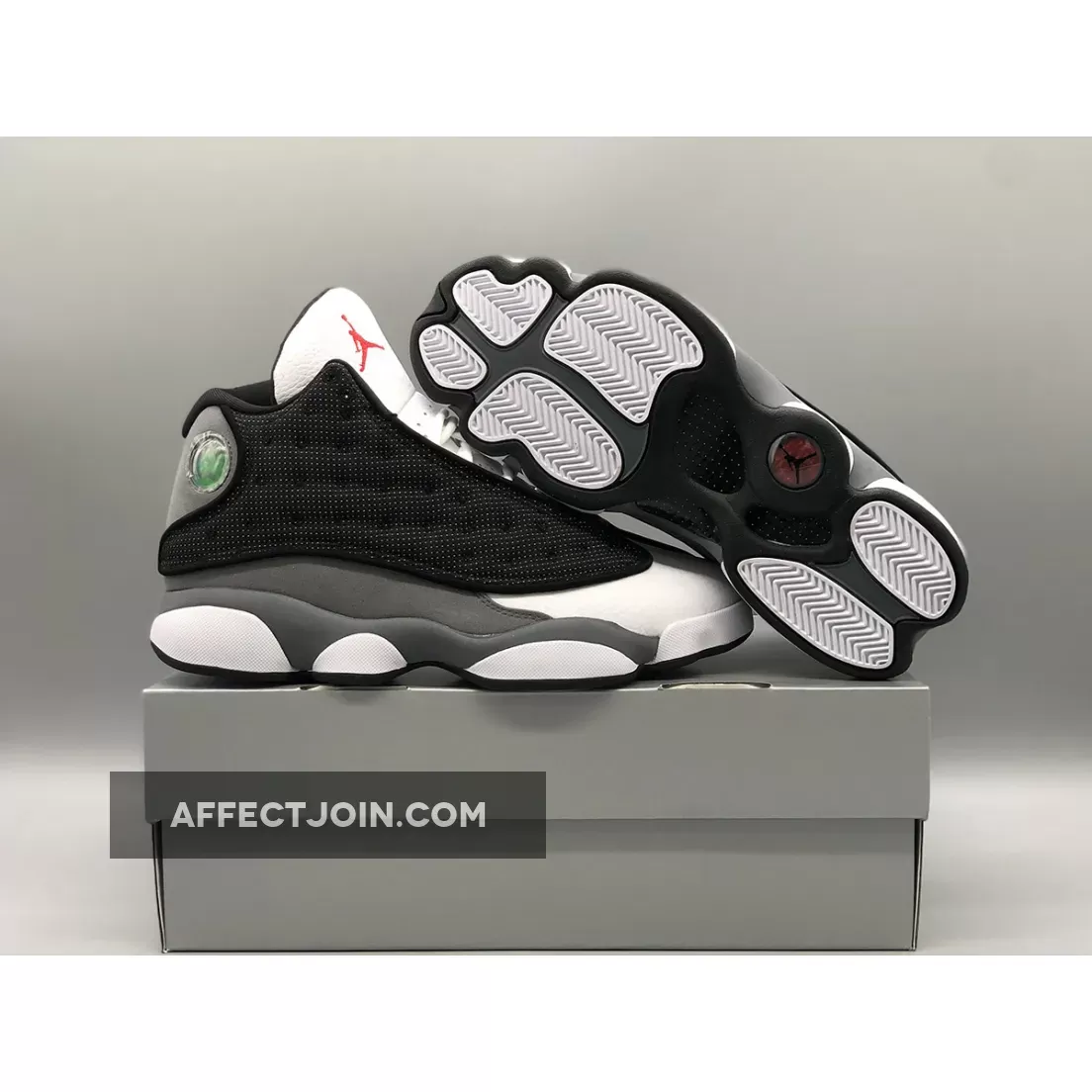 Jordan Flint / Air Jordan 13 Retro 'Black Flint' Black/Red/Flint Grey/White DJ5982-060