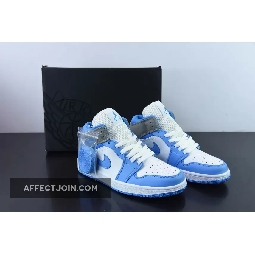 Air Jordan 1 Mid University Blue/Grey DX9276-100