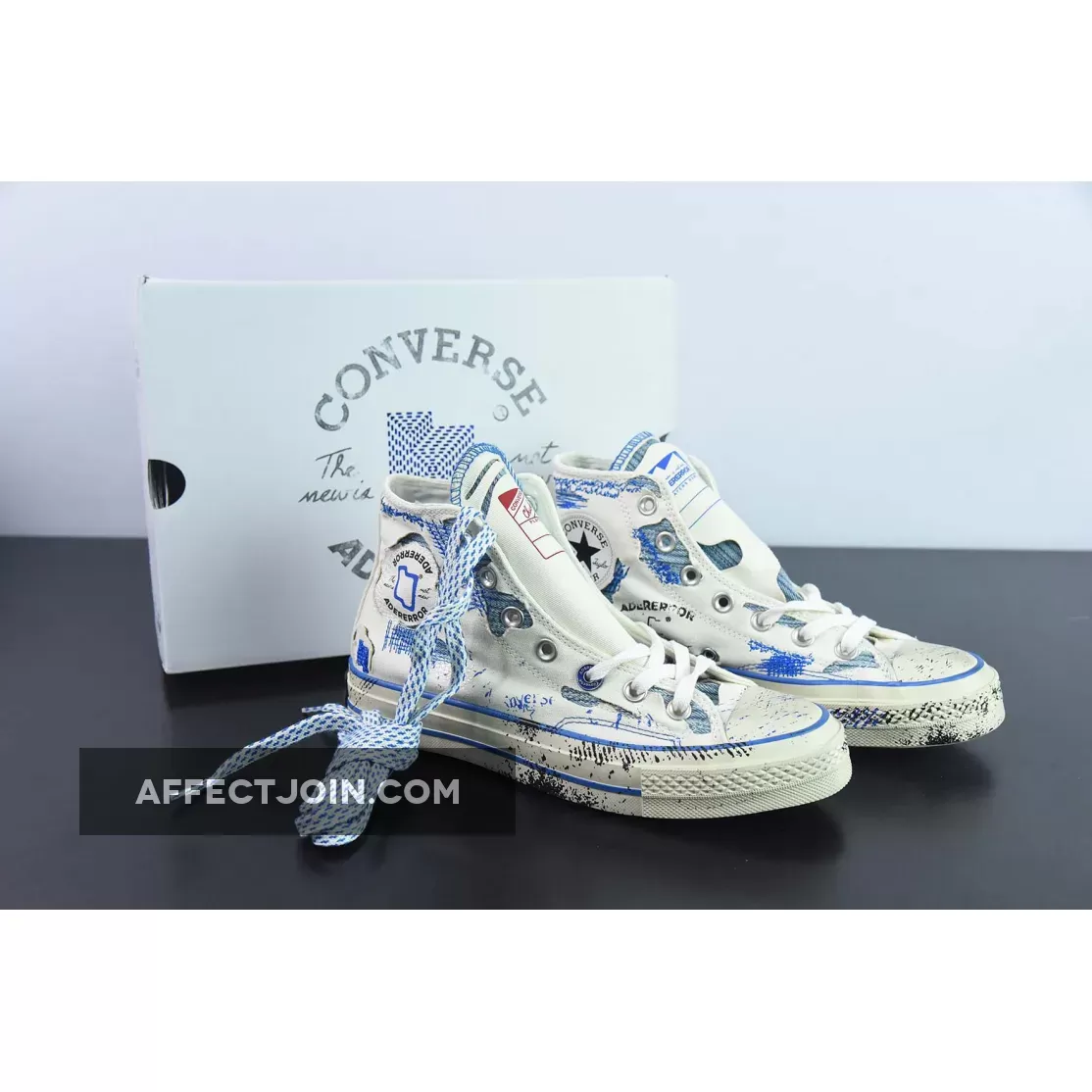 ADER ERROR x Converse Chuck 70 Hi Create Next White Blue | blue chuck 70s