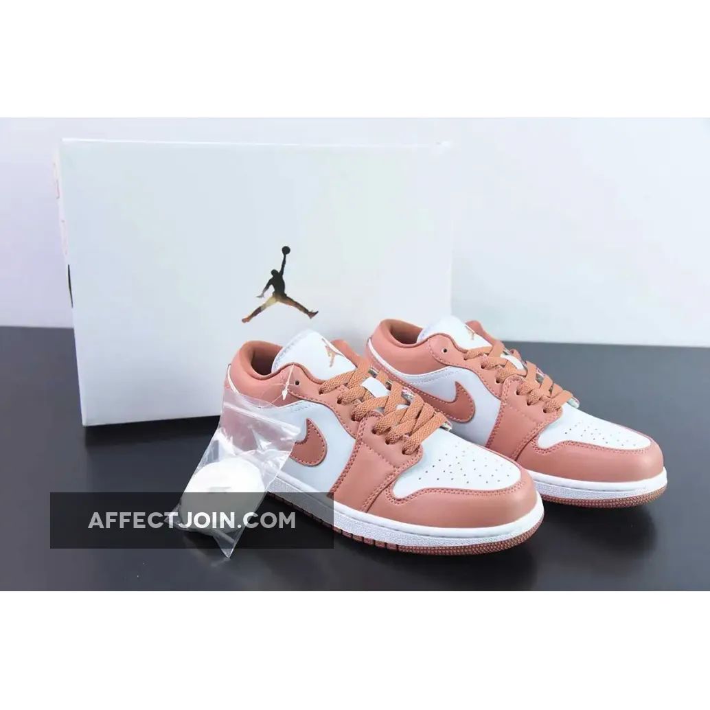 Air Jordan 1 Low Pure Platinum/Sky J Orange