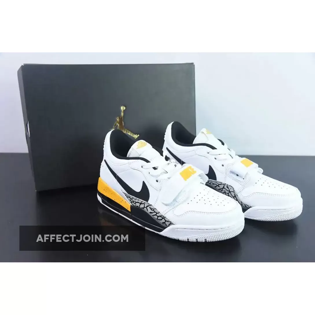 Jordan Legacy 312 Low White/Tour Yellow/Black