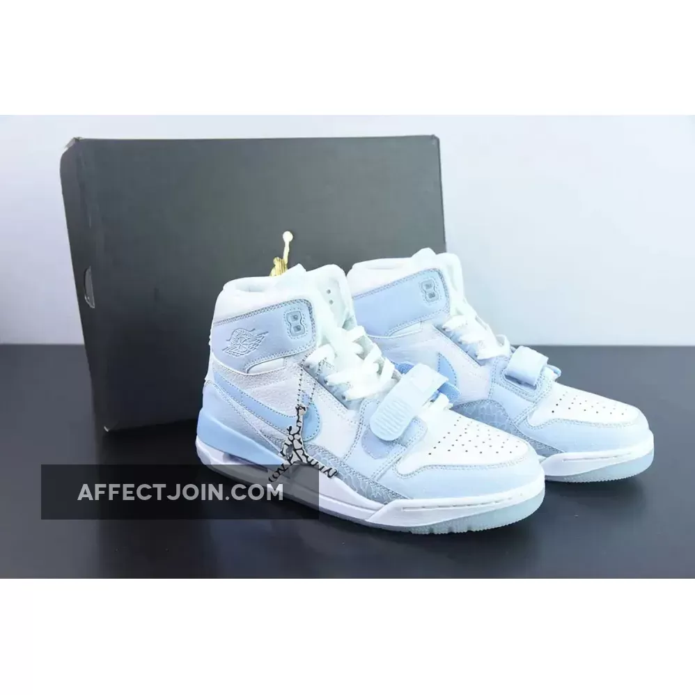 Jordan Legacy 312 White/Arctic Blue