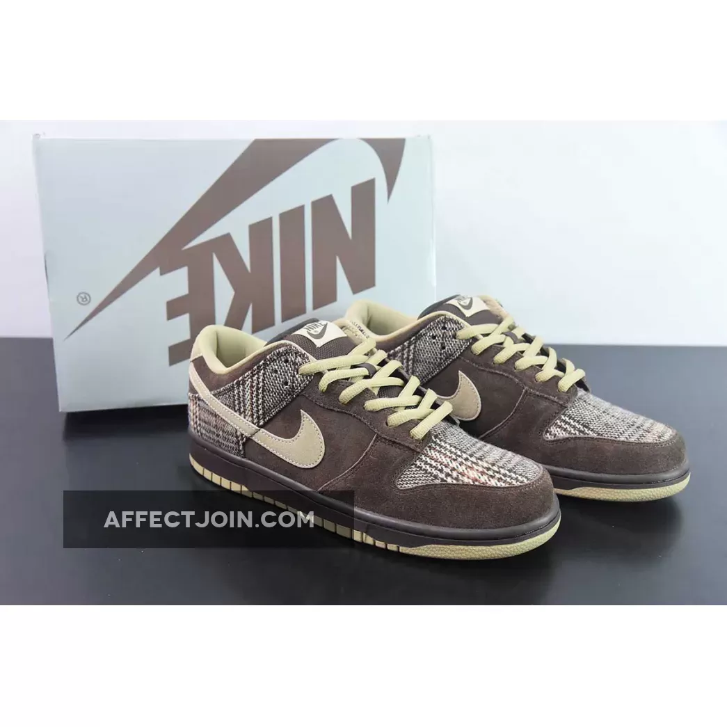 Nike SB Dunk Low Tweed Baroque Brown/Mushroom