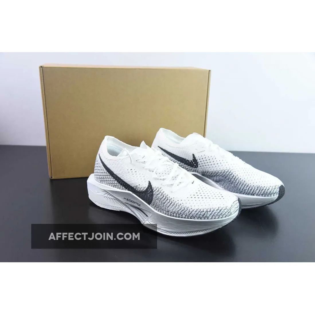 Nike ZoomX Vaporfly 3 White Particle Grey